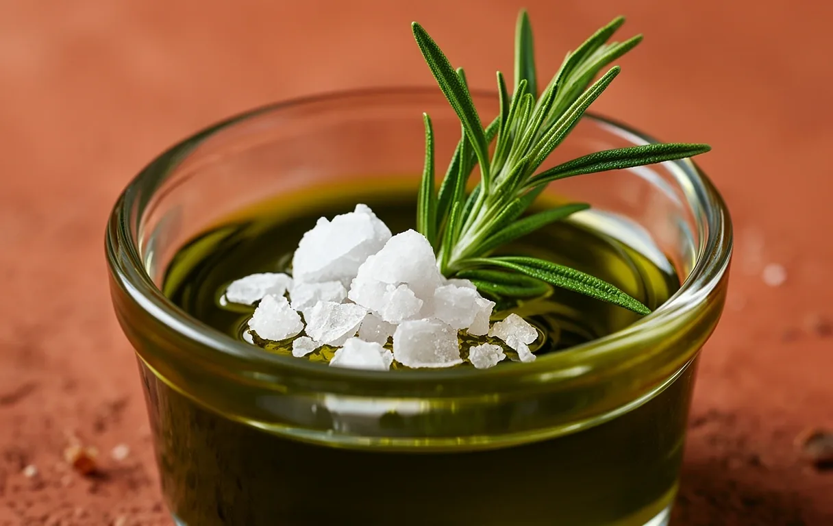 Aceite y romero